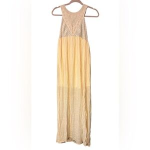 Flying Tomato Embroidered Maxi Dress Size Large Boho